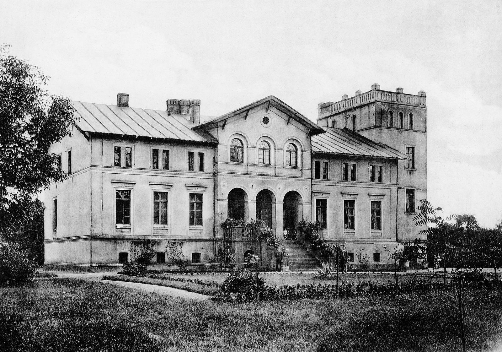 1. Pałac w Czeszewie, wł. N. F. Sołtysińskich / Palace in Czeszew, property of N. F. Sołtysiński 1. Pałac w Czeszewie, wł. N. F. Sołtysińskich / Palace in Czeszew, property of N. F. Sołtysiński